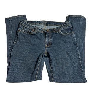 8 Short Bitten by Sarah Jessica Parker Low Rise 2000s Straight Leg Jeans 8S EUC